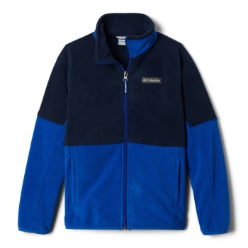 Chlapecké Bundy Columbia Basin Trail Branded Full Zip Fleece Tmavě Blankyt PKLDHS450